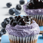 Vegan Gluten Free Blueberry Cupcake (2)