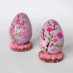 cherry blossoms eggs