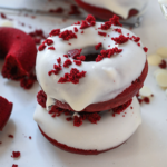 Red Velvet and white Chocolate Donuts (3)